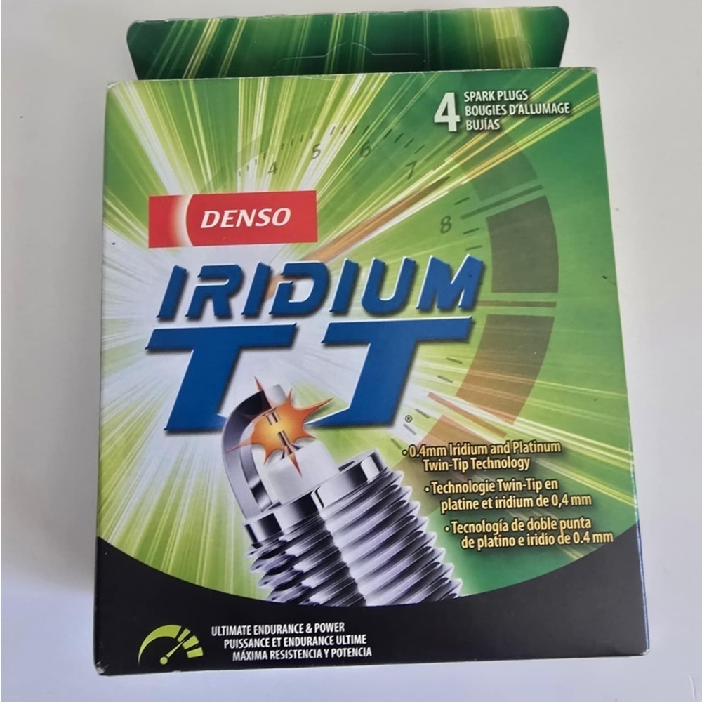 Denso Iridium TT Spark Plugs ITV20TT / 4719 Set of 4 Made in Japan